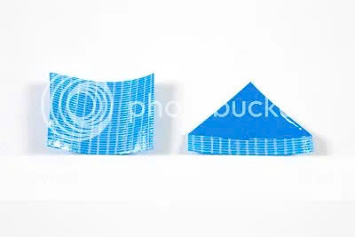 trang trí lọ hoa hồng băng keo dính màu 