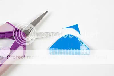 trang trí lọ hoa hồng băng keo dính màu 